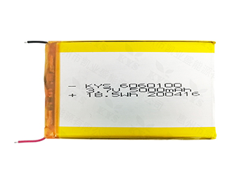 6060100 聚合物方形軟包鋰電池